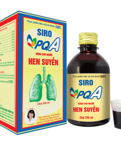 Siro PQA Dùng cho người Hen Suyễn