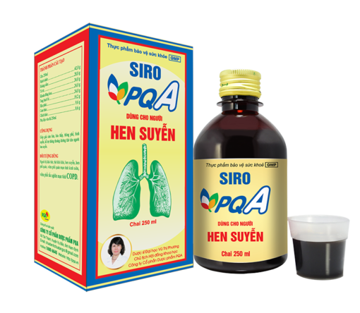 Siro PQA Dùng cho người Hen Suyễn